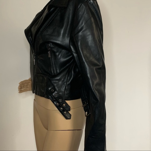 La belle roc rocawear fringe moto jacket - Picture 6 of 11